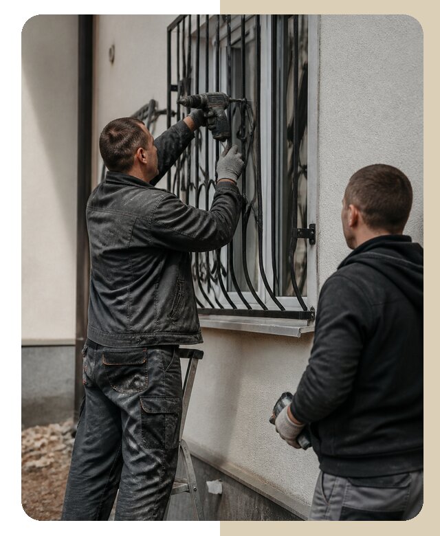 Установка наружных решеток в Асбесте от 4952 р. | ДвериЛегко-Сбс